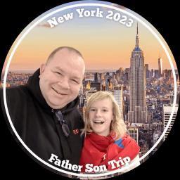 Drop artwork for New York 2023 Father Son Trip