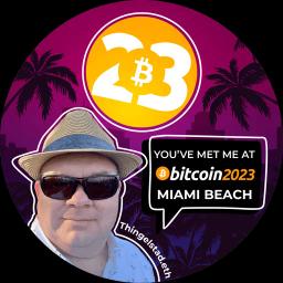 Drop artwork for You've met Jamie Thingelstad at Bitcoin 2023