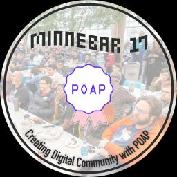 Drop artwork for Minnebar 17 Session: Creating Digital Community with POAP