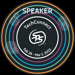 Drop artwork for SPS TechConnect 2023 Speaker