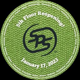 Drop artwork for TeamSPS 5th Floor Grand Reopening